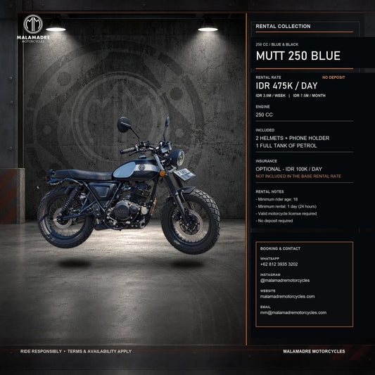 Mutt 250 Blue